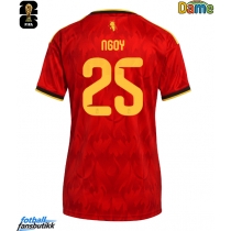 Belgia Nathan Ngoy #25 Hjemmedrakt Dame VM 2026 Kortermet